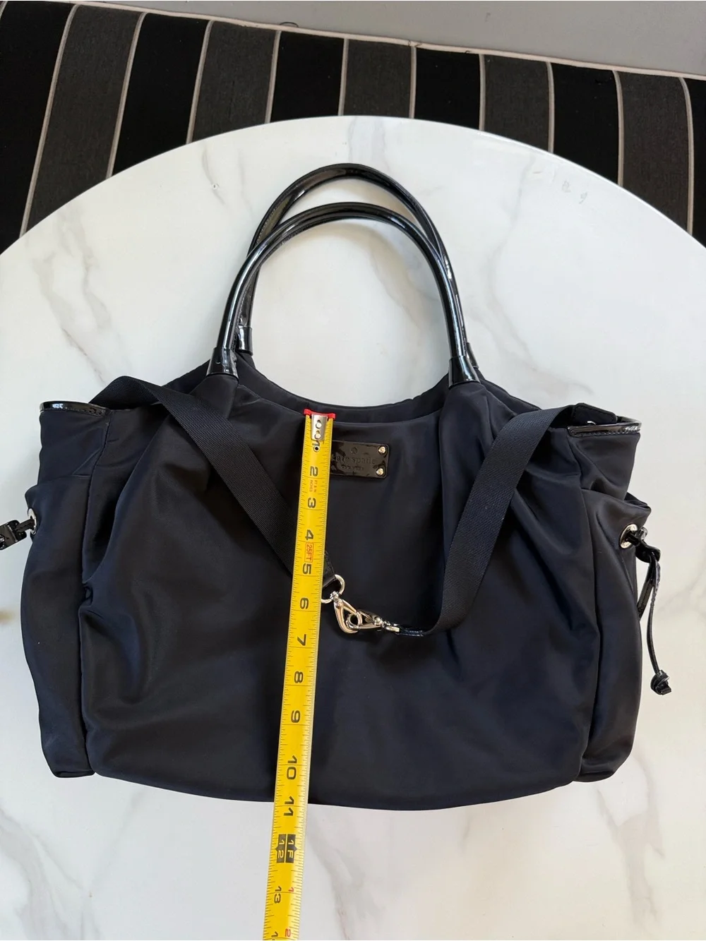 kate spade Black Nylon Tote with Dual Straps